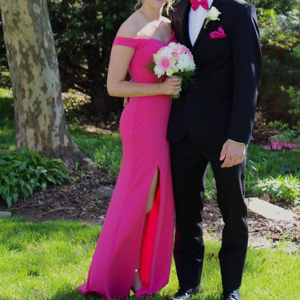 LA FEMME pink dress #27496